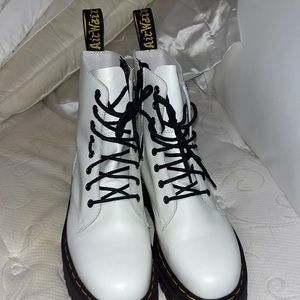 white doc martens
